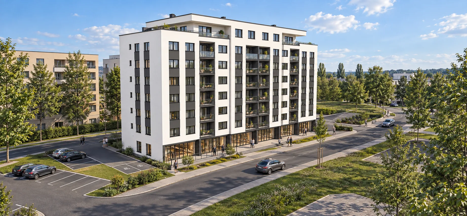 Domus Residence Hadžići — 3D prikaz 1