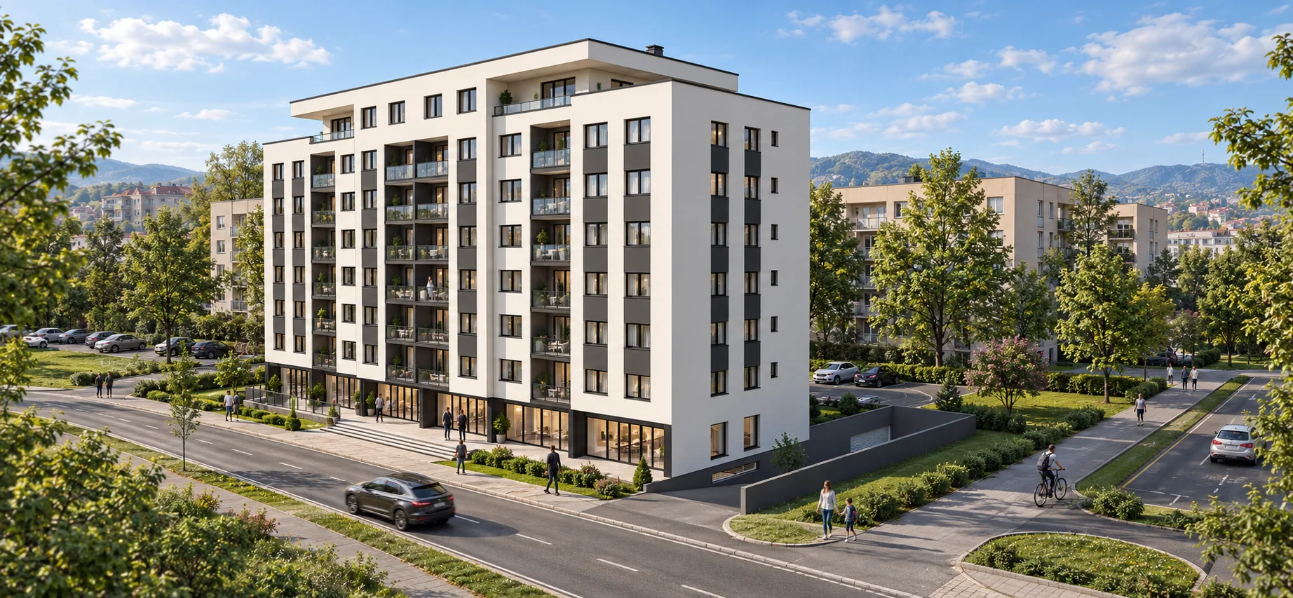 Domus Residence Hadžići — 3D prikaz 2