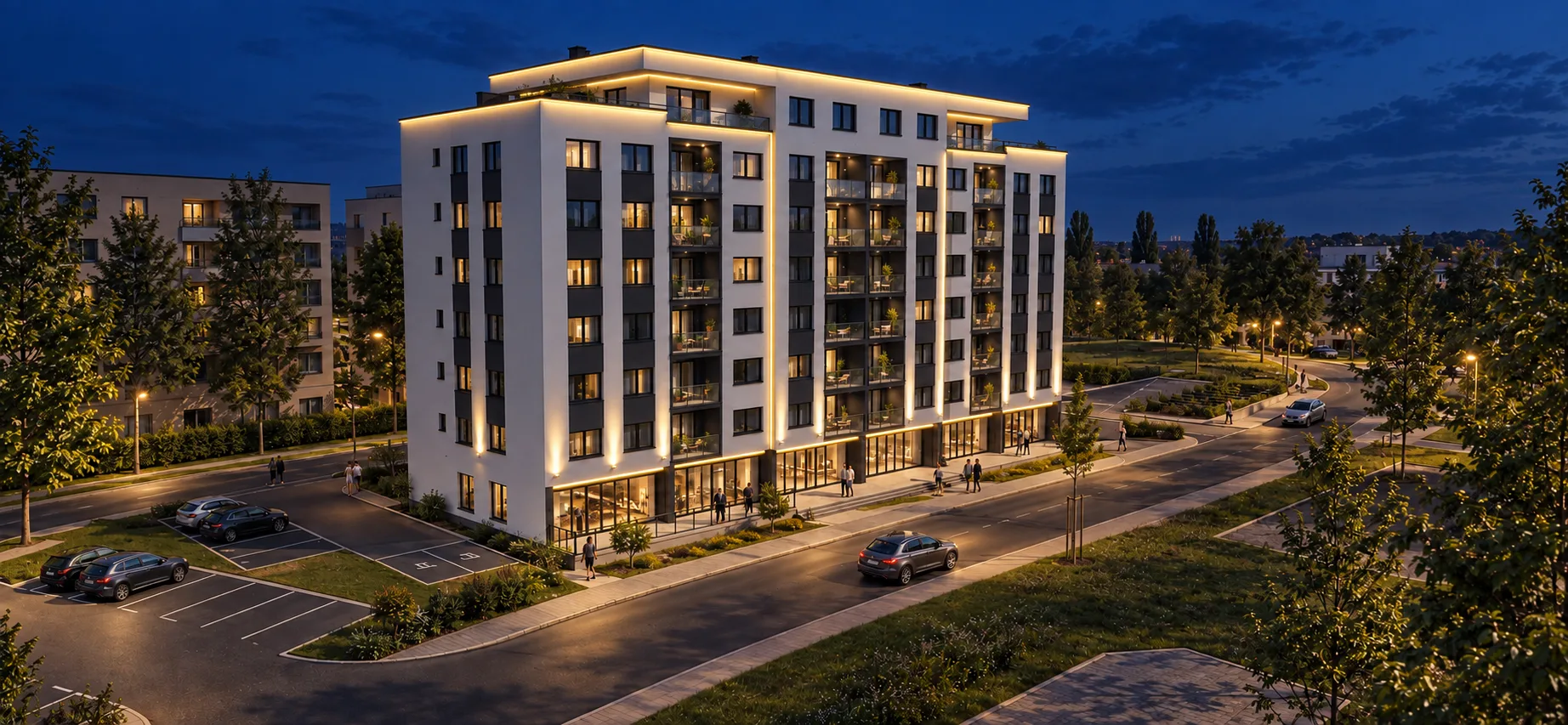 Domus Residence Hadžići — 3D prikaz 3